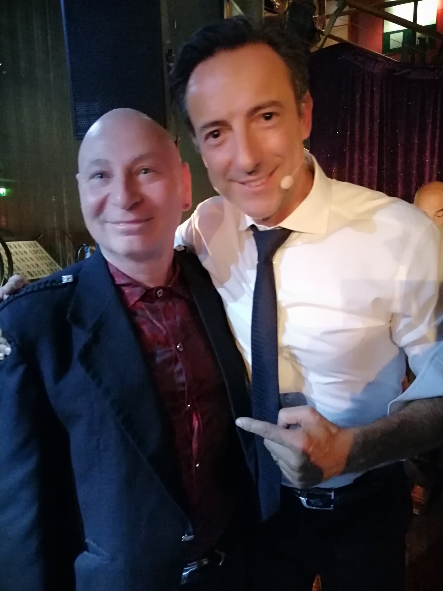 Avec Antonio au musée de la carte à jouer.