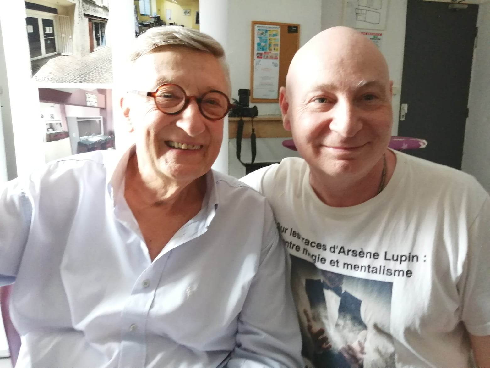 Avec Olivier Lejeune au Festival d'Avignon