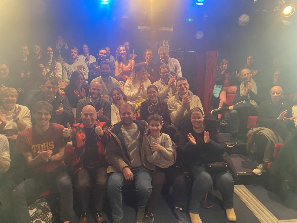 Public complet Théâtre Laurette Paris