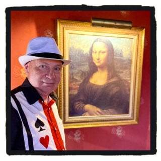 Au Clos Lupin, après qu'Arsène ait volé la Joconde.