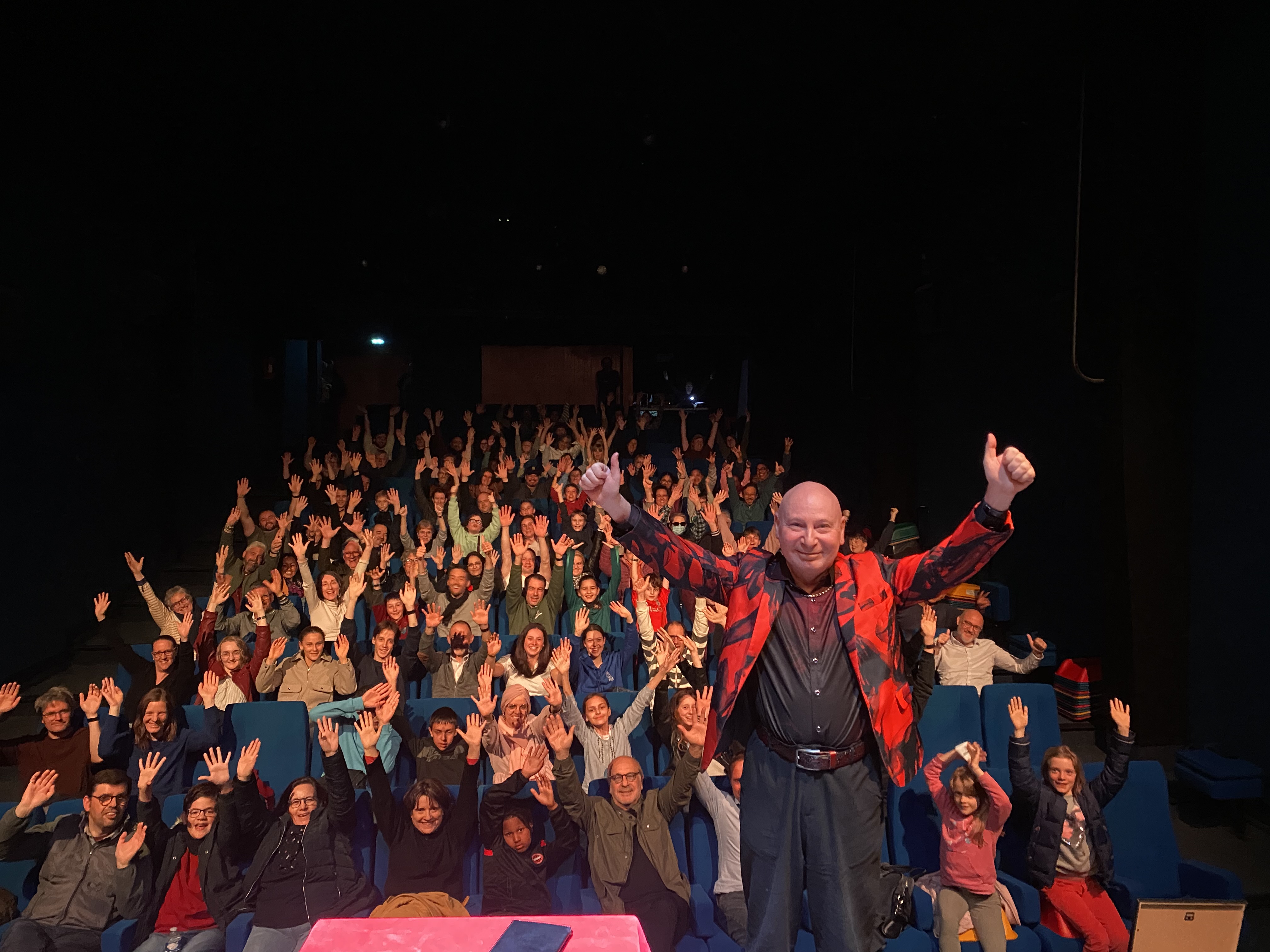 Public Théâtre Les Yeux d'Elsa à St Cyr l'école