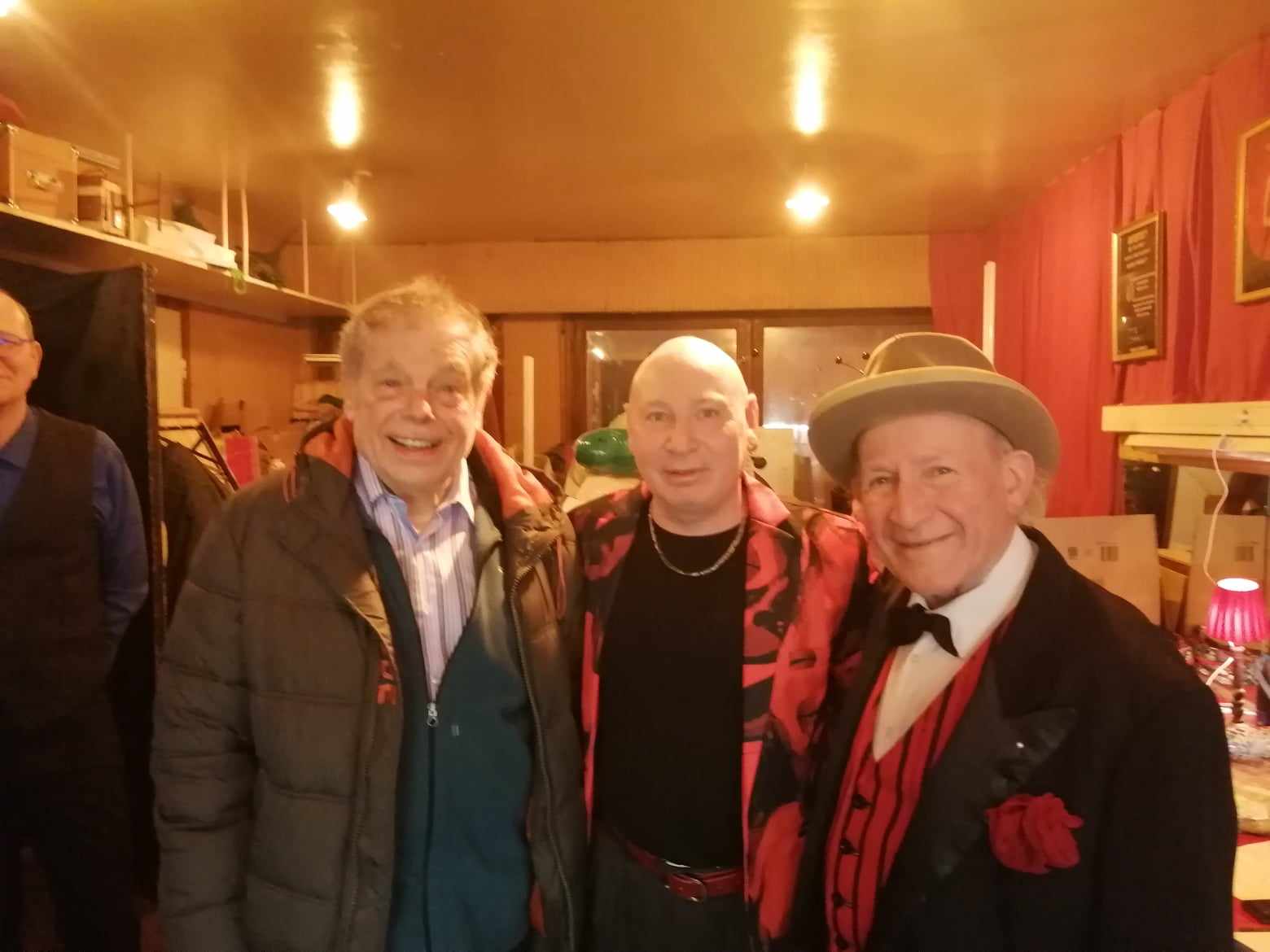 Au cabaret Le Radeau avec Gérard Majax et Nino
